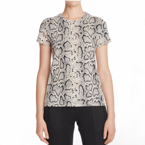 Pam & Gela Python Snake Print 100% Cotton Shirt - Picture 1 of 7